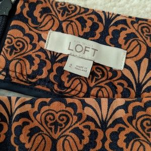 Paisley-like Pencil Skirt